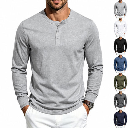 Men's Crew Neck Long Sleeve Shirt | Base Layer Tee