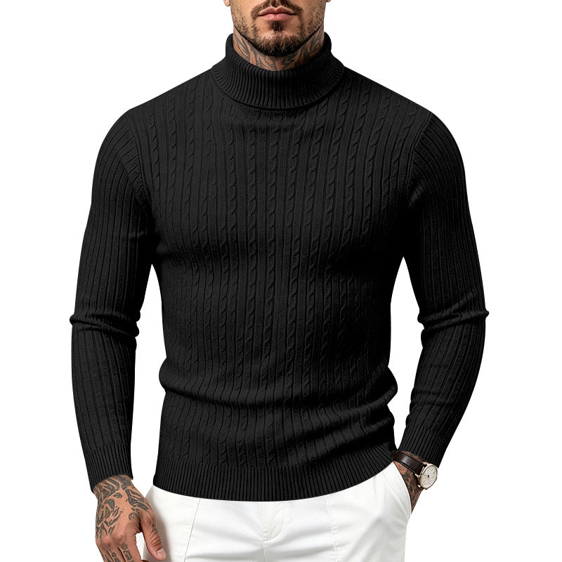 Men's Turtleneck Sweater | Fall & Winter Knit Pullover