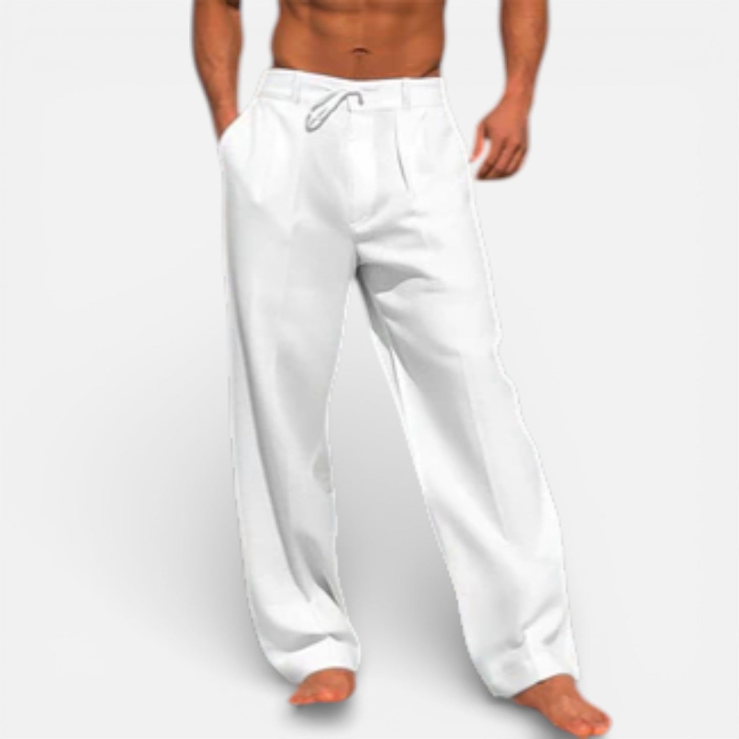 Men’s Spring Drawstring Trousers