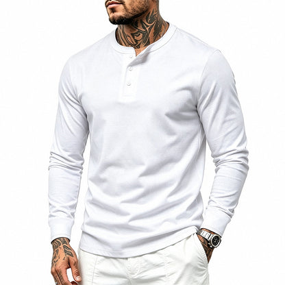 Men's Crew Neck Long Sleeve Shirt | Base Layer Tee
