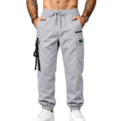 Men's Outdoor Cargo Pants | Stretch Multi-Pocket Tapered Joggers