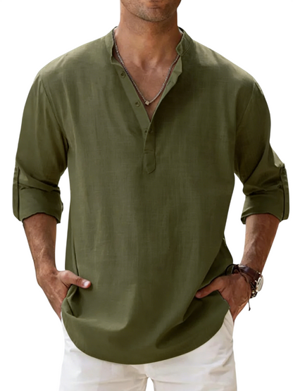 Men’s Coastal Linen Shirt