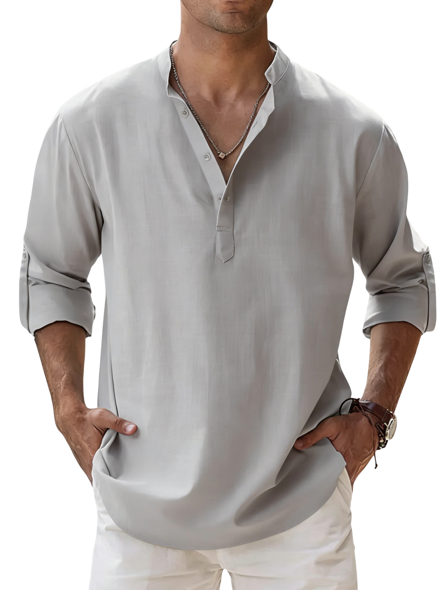 Men’s Coastal Linen Shirt