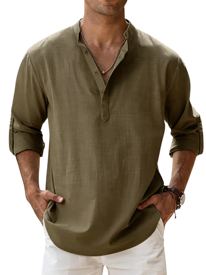 Men’s Coastal Linen Shirt