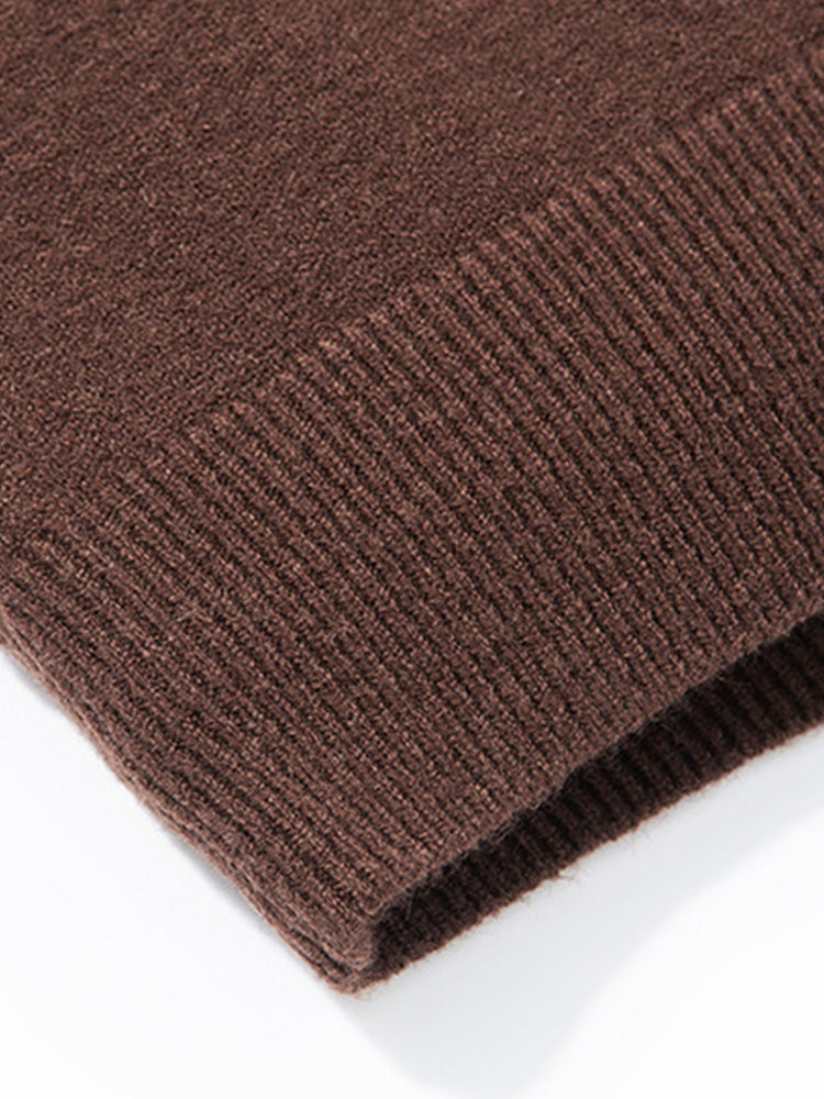 Full Zip Knit Cardigan Sweater Casual Stand Collar Knitted Jacket