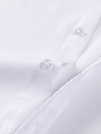 3 Pieces Long Sleeve Button Up Dress Shirt