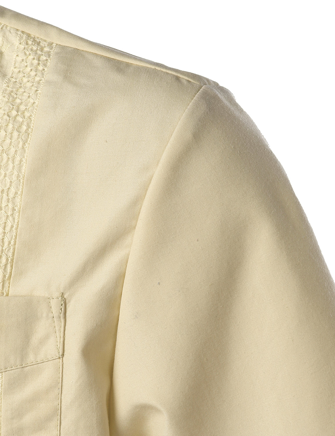 Men's Solid Color Cotton Short Sleeve Shirt