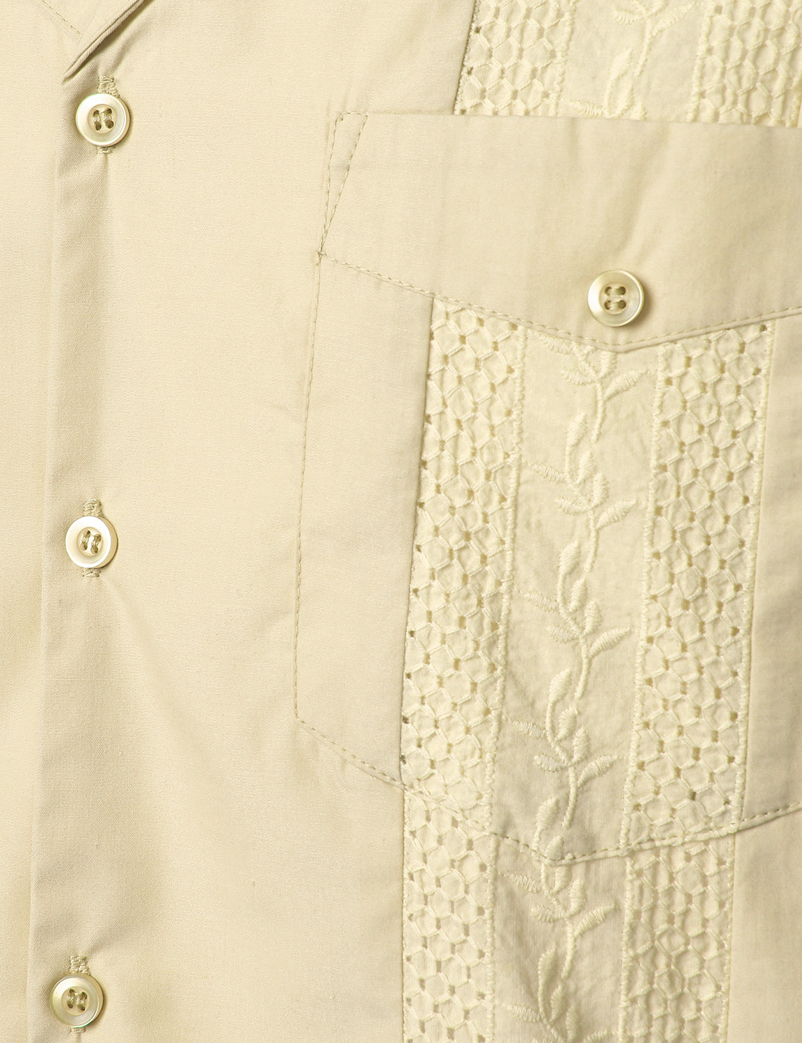 Men's Solid Color Cotton Short Sleeve Shirt