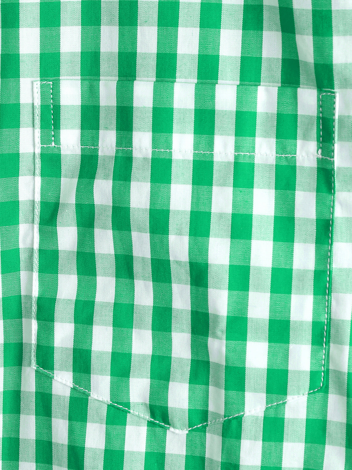 Men's Casual Solid Color Plaid Cotton Pocket Shirt