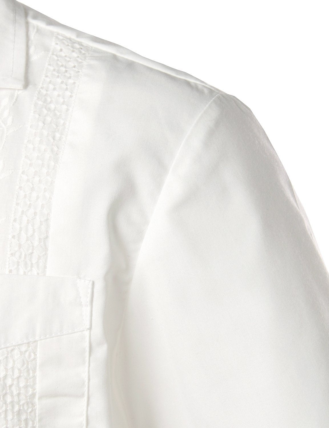 Men's Solid Color Cotton Short Sleeve Shirt