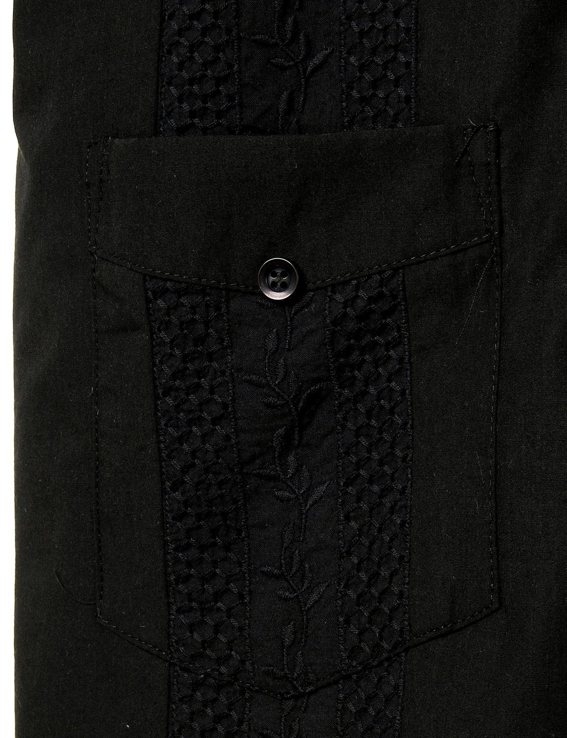 Men's Solid Color Cotton Short Sleeve Shirt