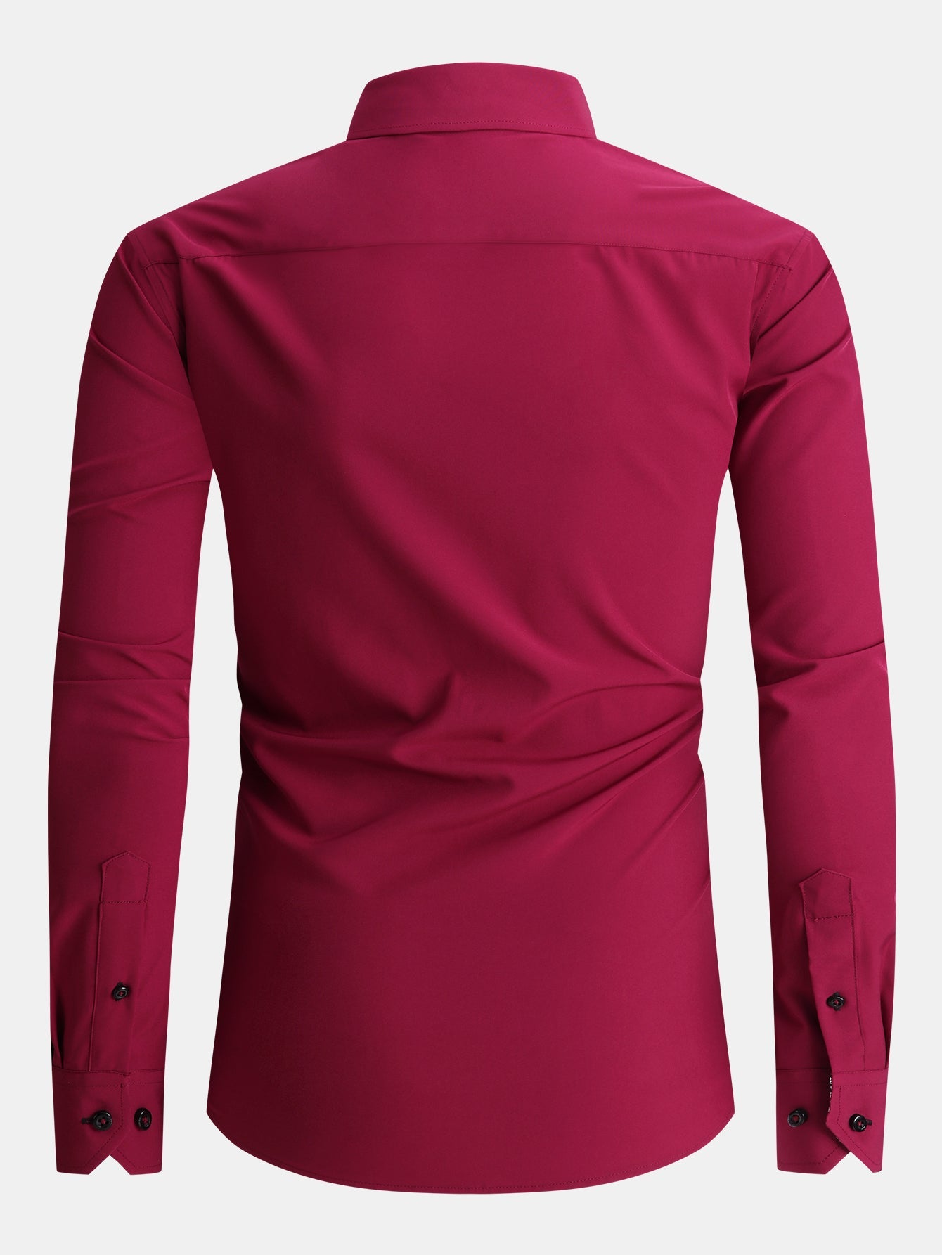 Long Sleeve Contrast Dress Shirt