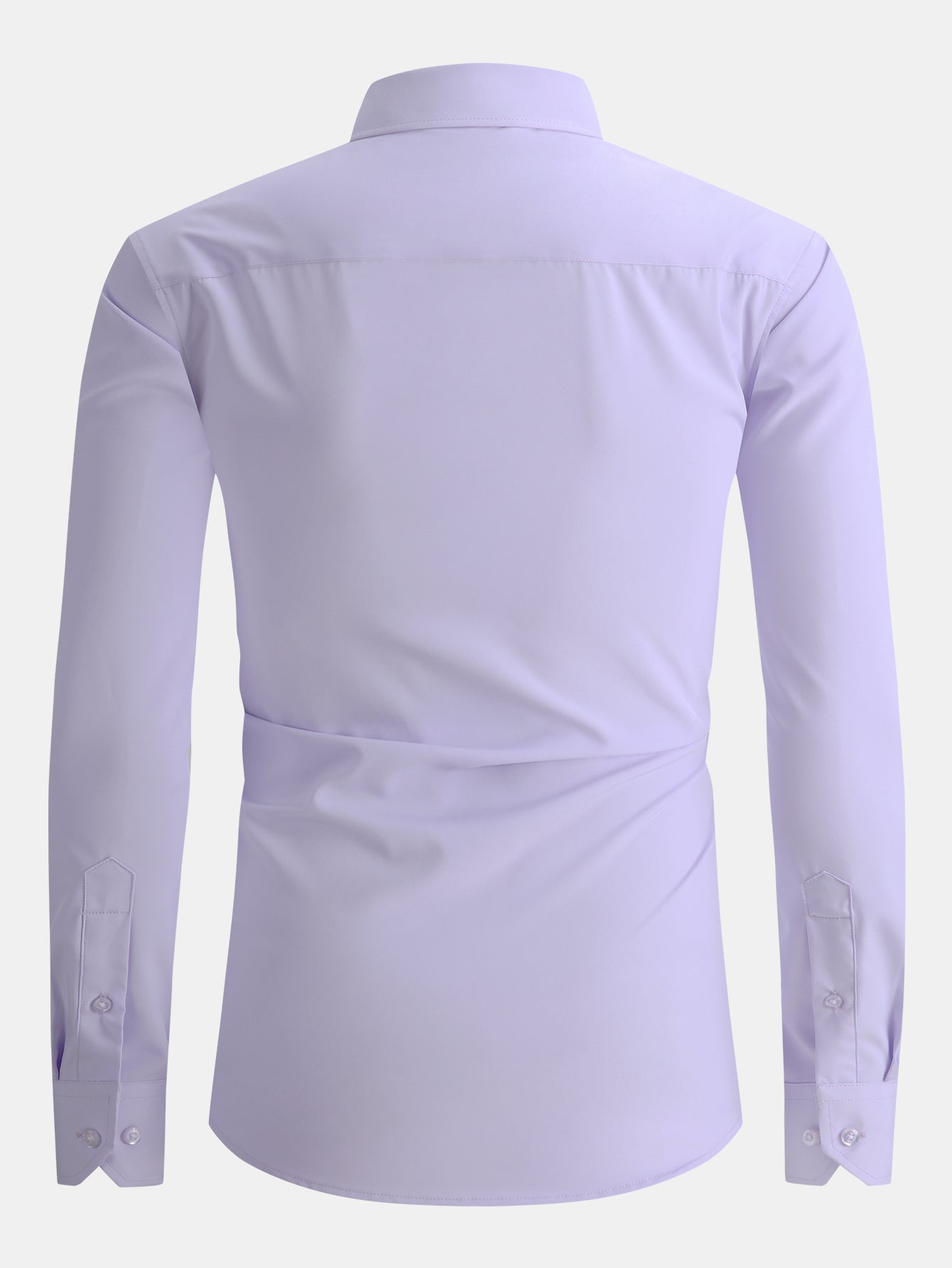 Long Sleeve Contrast Dress Shirt