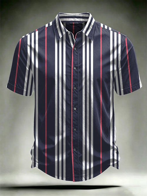 Men's Canadian Print Casual Shirt