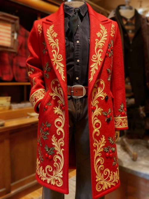 Men's Vintage Christmas Party Casual Jacket