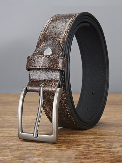 Men's Vintage Outdoor Distressed Leather Belt