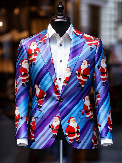 Men's Business Casual Christmas Suit Outerwear