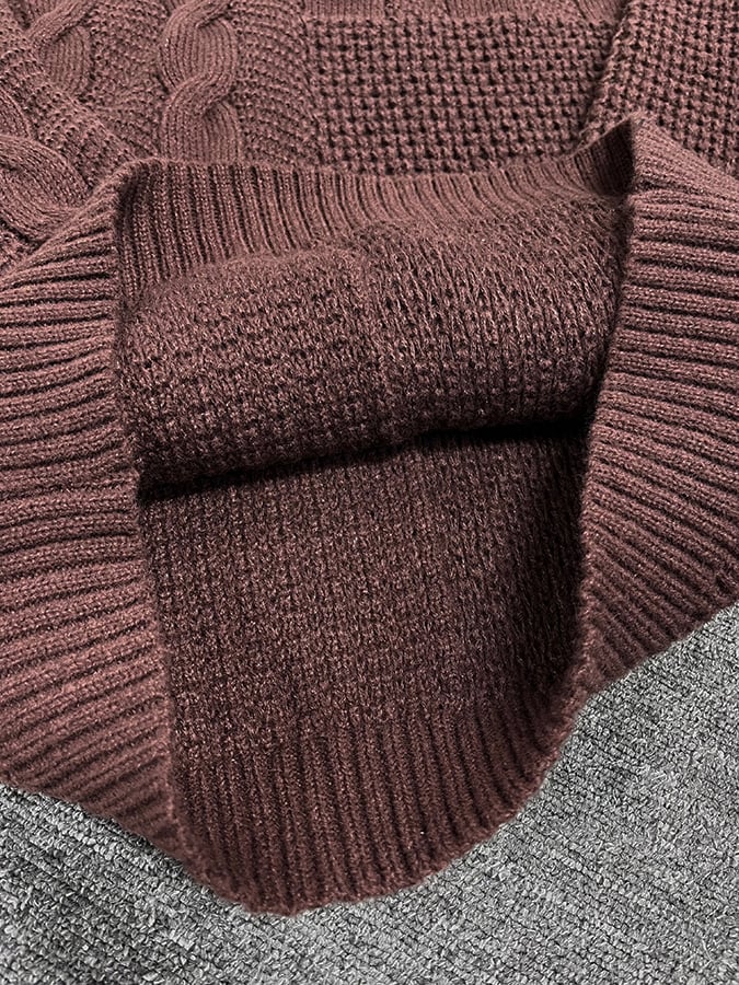 Men's Casual Vintage Woolen Sweater