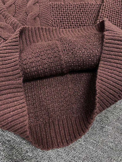 Men's Casual Vintage Woolen Sweater
