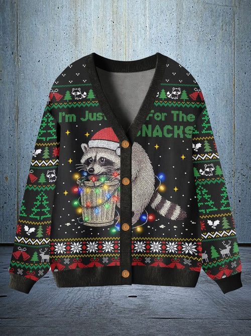 Funny Christmas Ugly Cardigan Sweater