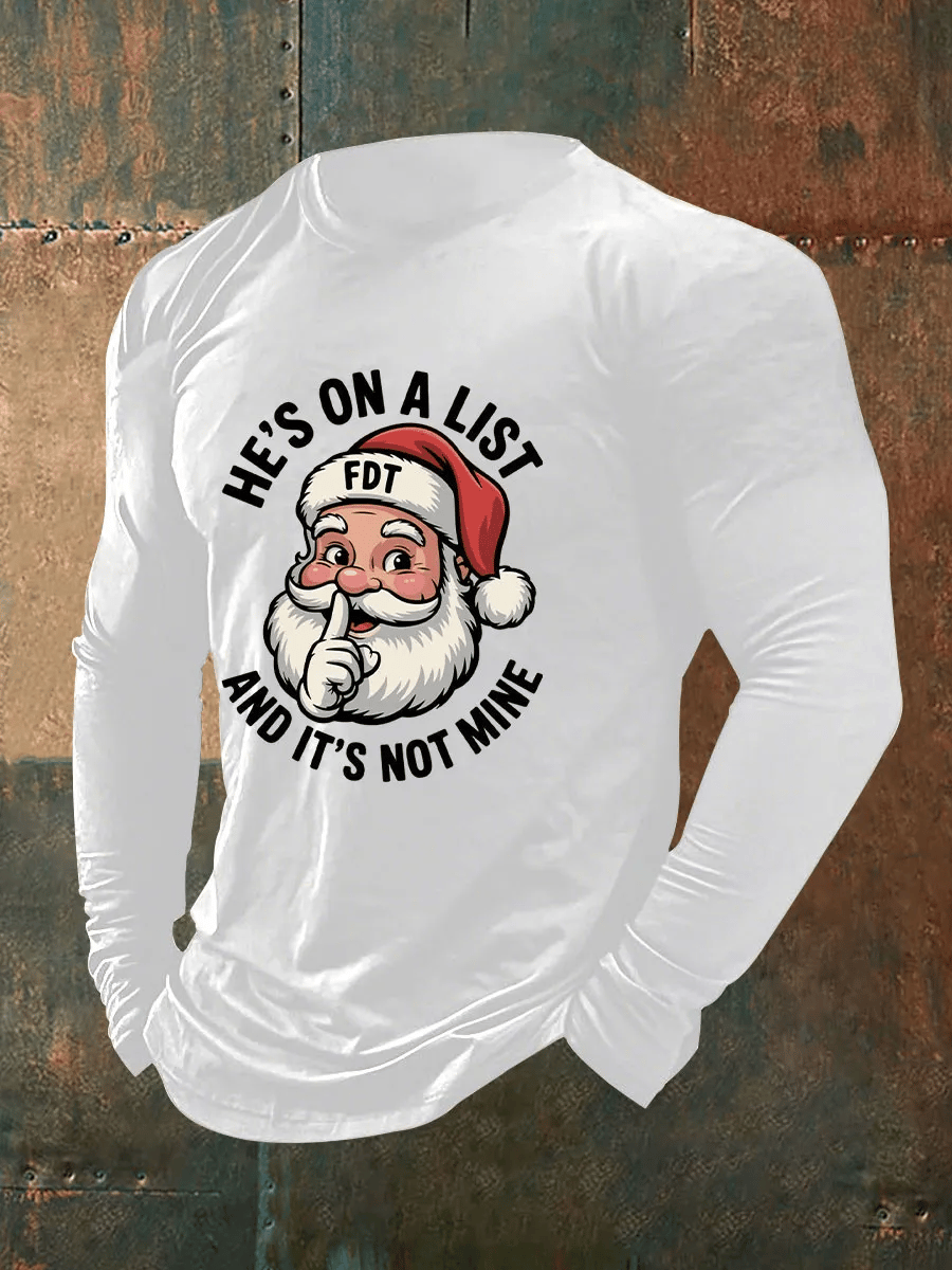 Men's Christmas FDT Print T-shirt