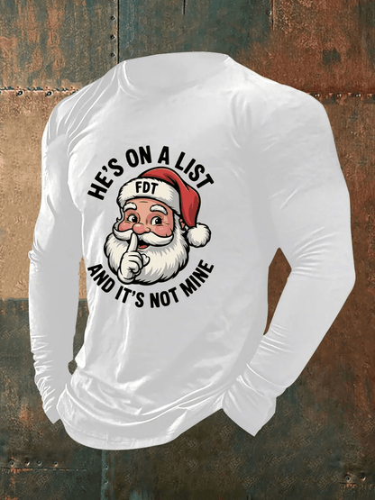 Men's Christmas FDT Print T-shirt