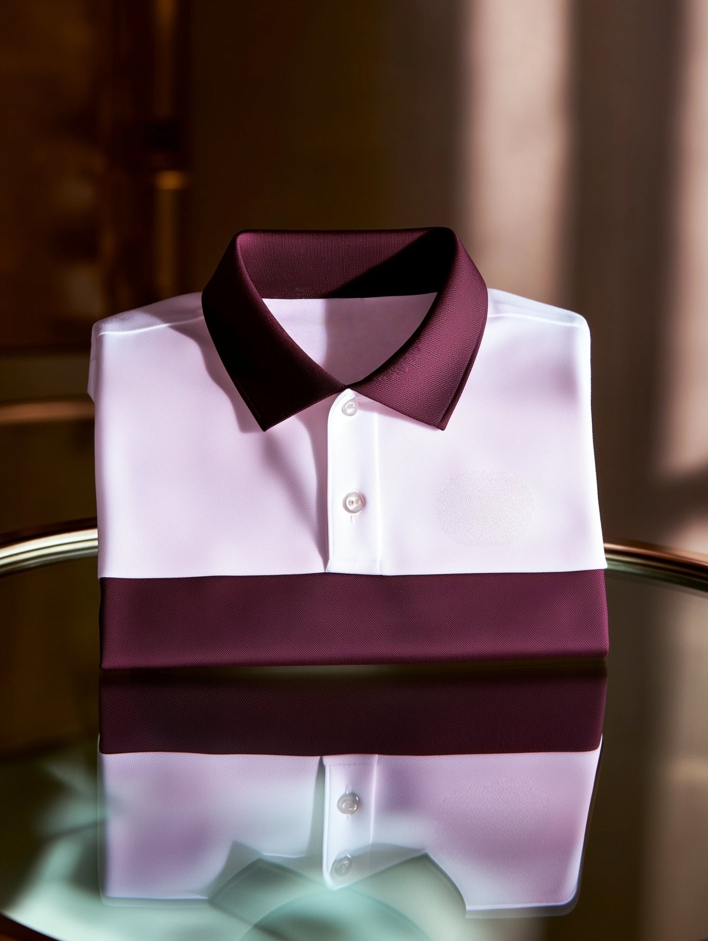 Men's Classic Business Old Money Button Short Sleeve Polo Shirt