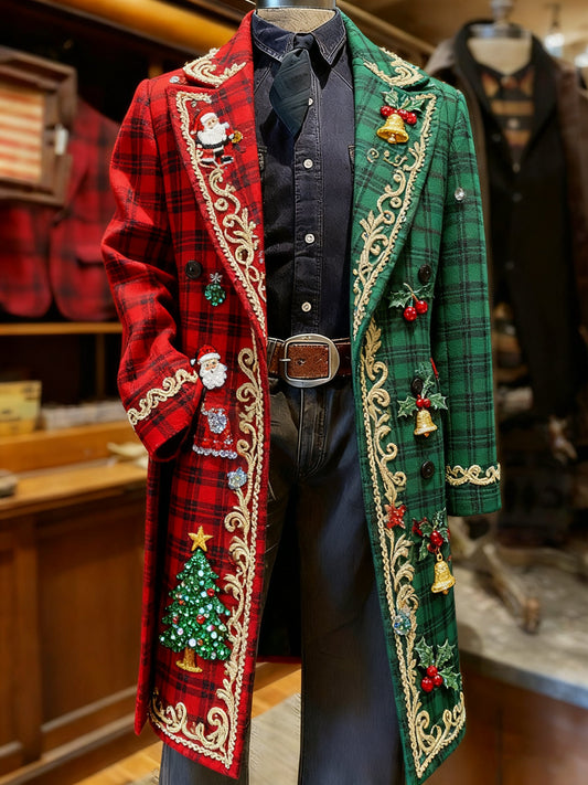 Men's Vintage Christmas Party Casual Jacket
