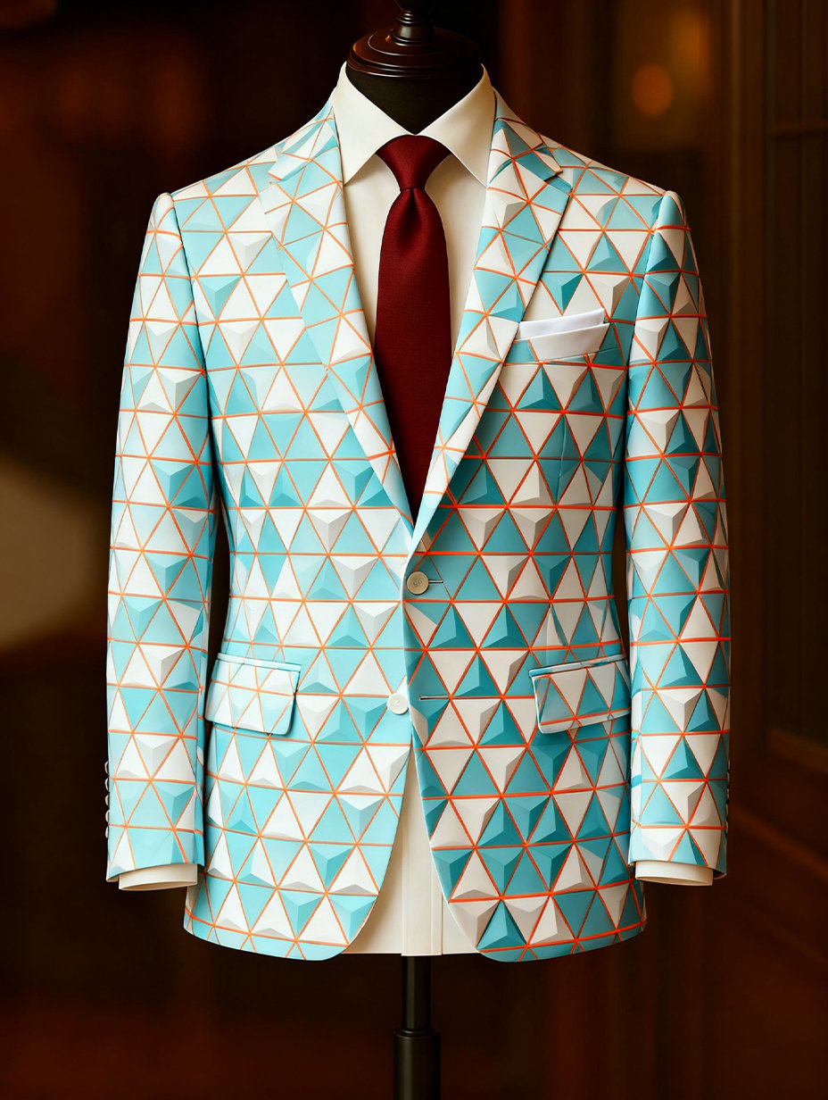 Men's Business Retro Casual Suit Jacket