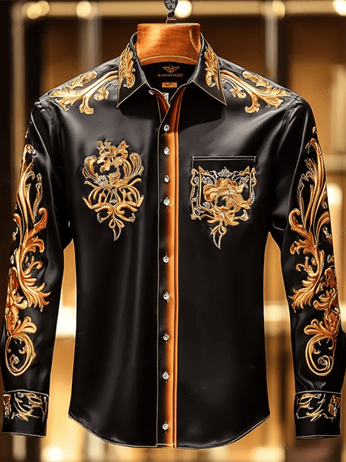 Men's Luxury Gorgeous Long Sleeve Shirt