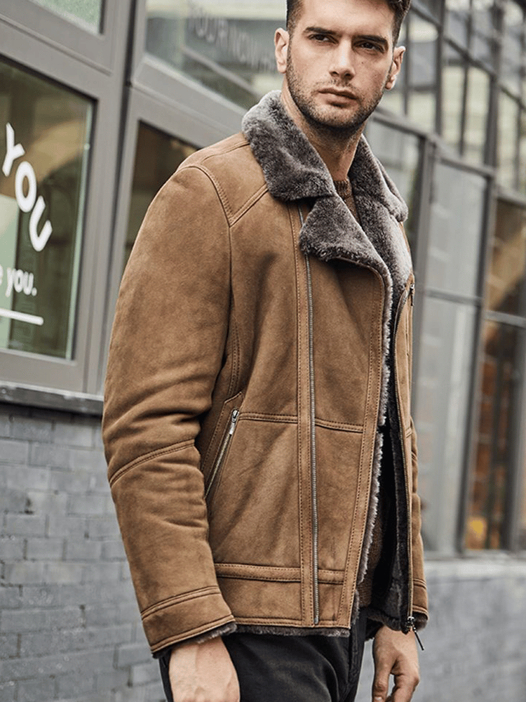 Men's Outdoor Retro Sports Pocket  Jacket