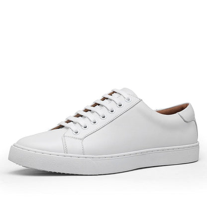 Antonios Genuine Leather White Shoes