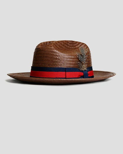 Tienda SG Miller Ranch Fedora - Patriotic Straw