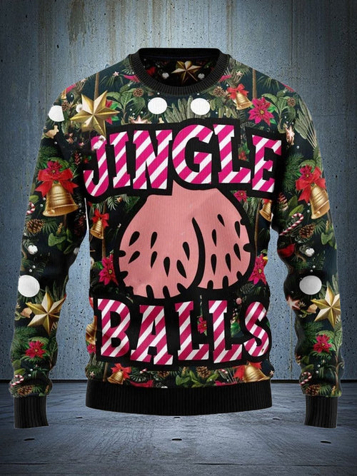 Funny, retro, and ugly Christmas sweater
