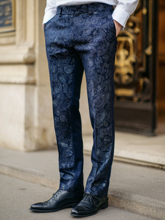 Men's Casual Luxury Suit Trousers