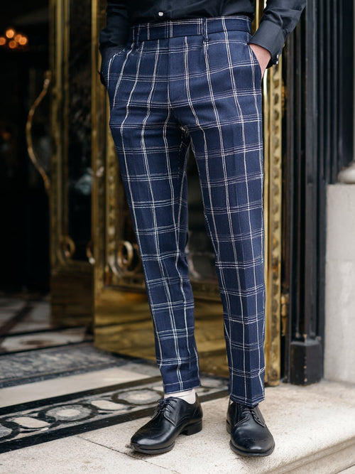 Men's Casual Luxury Suit Trousers