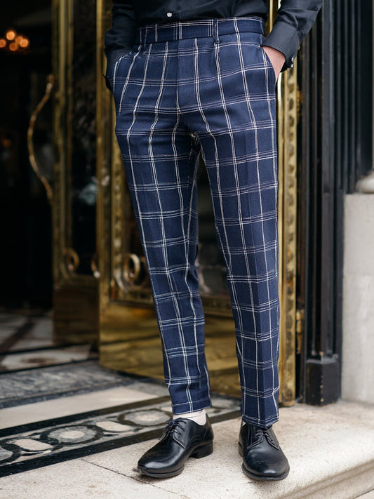Men's Casual Luxury Suit Trousers