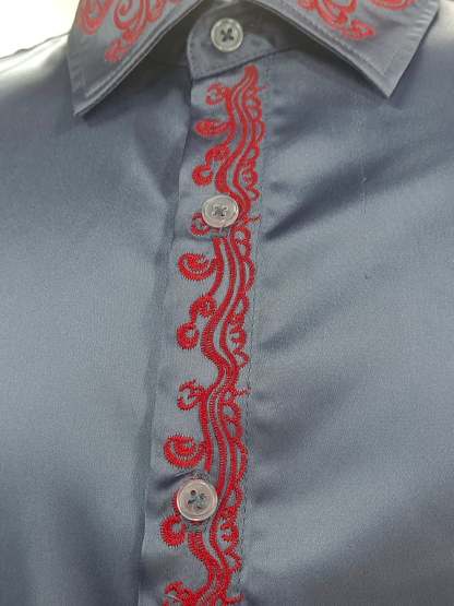 Men's Independence Day Flag Fashion Business Luxury Design Embroidery