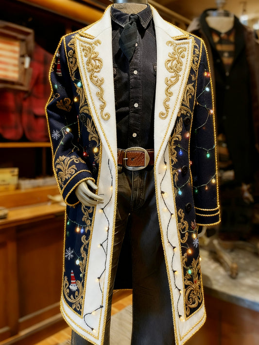 Men's Vintage Christmas Party Casual Jacket
