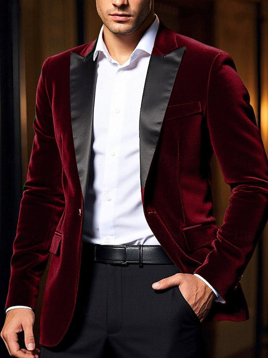 Men's Christmas Party Suit Jacket
