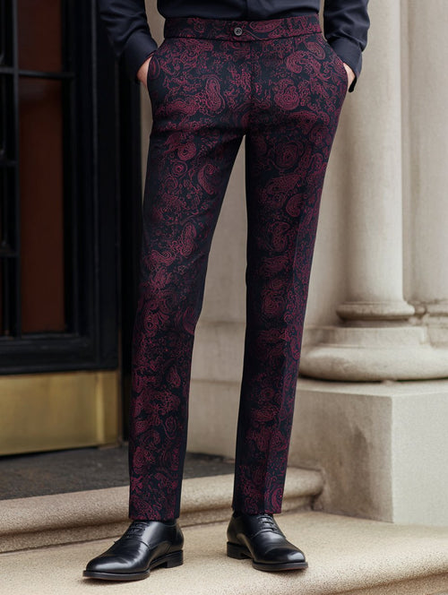 Men's Casual Luxury Suit Trousers
