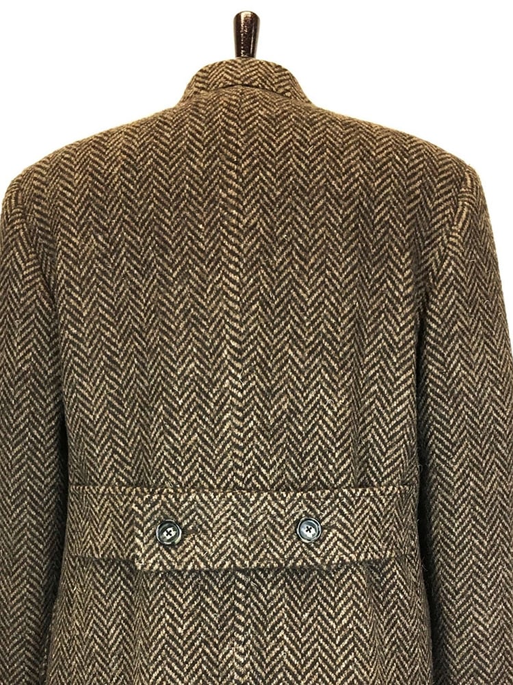 Classic Pointed Lapel Double-Breasted Slim Fit Wool Coat