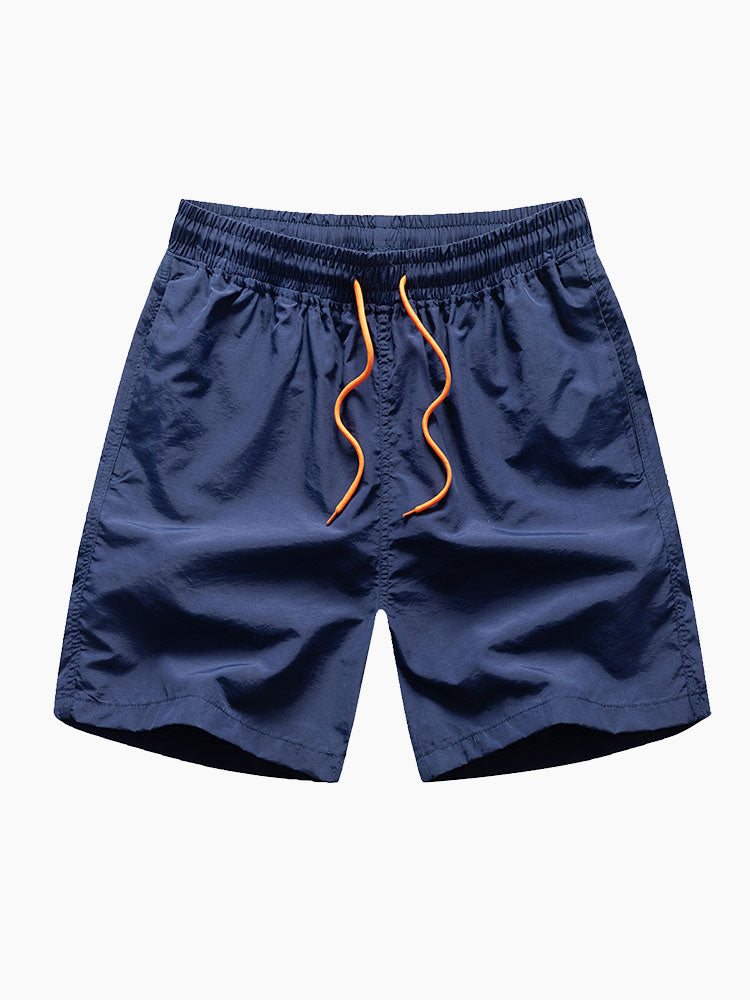 3 Pieces Man Mid Length Drawstring Swim Shorts