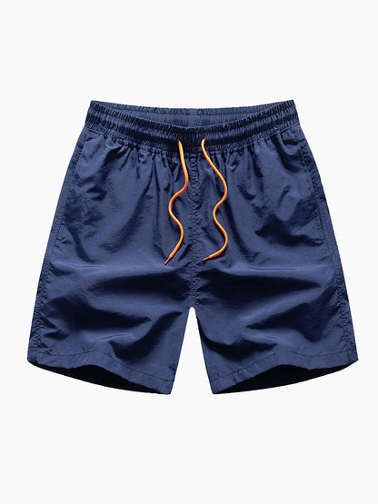 3 Pieces Man Mid Length Drawstring Swim Shorts