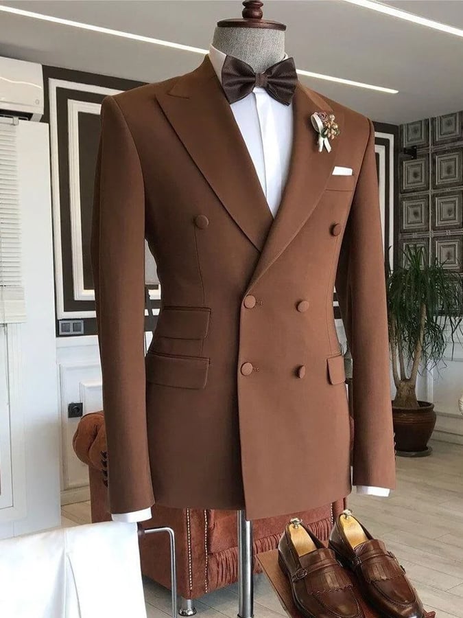Men's Casual Classic Business Long-Sleeved Suit Jacket