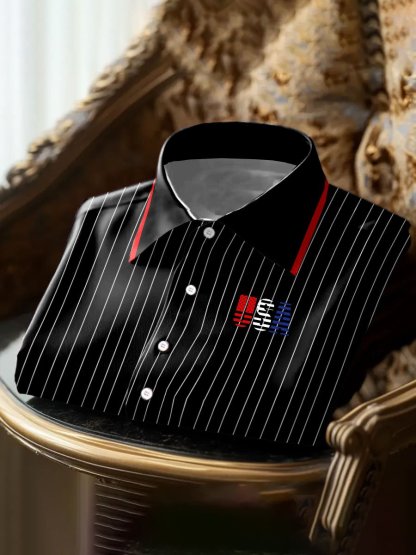 Men'S Retro Independence Day USA Printed Shirt