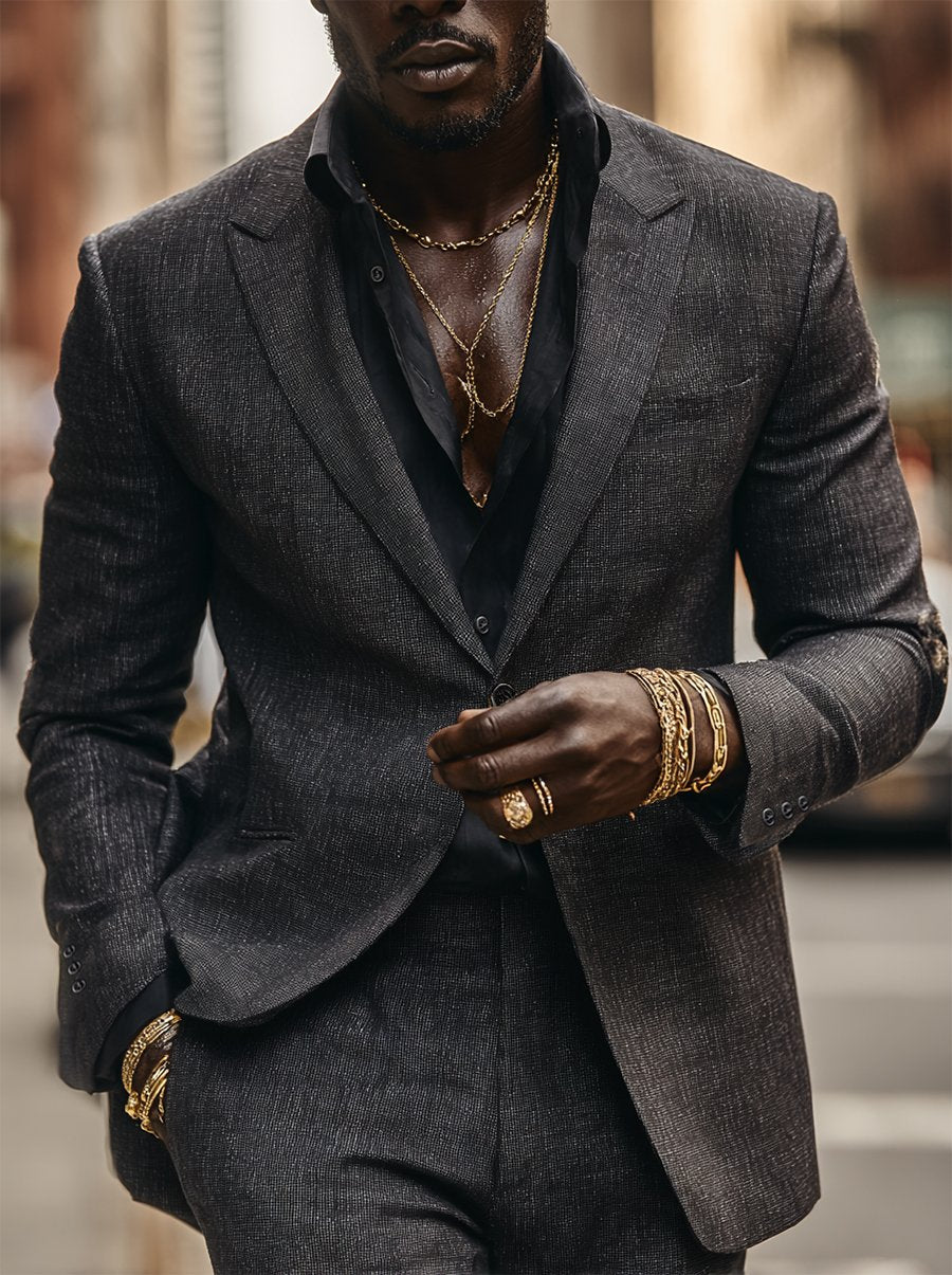Men's Business Casual Suit
