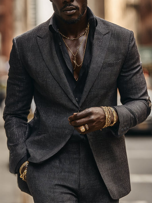 Men's Business Casual Suit