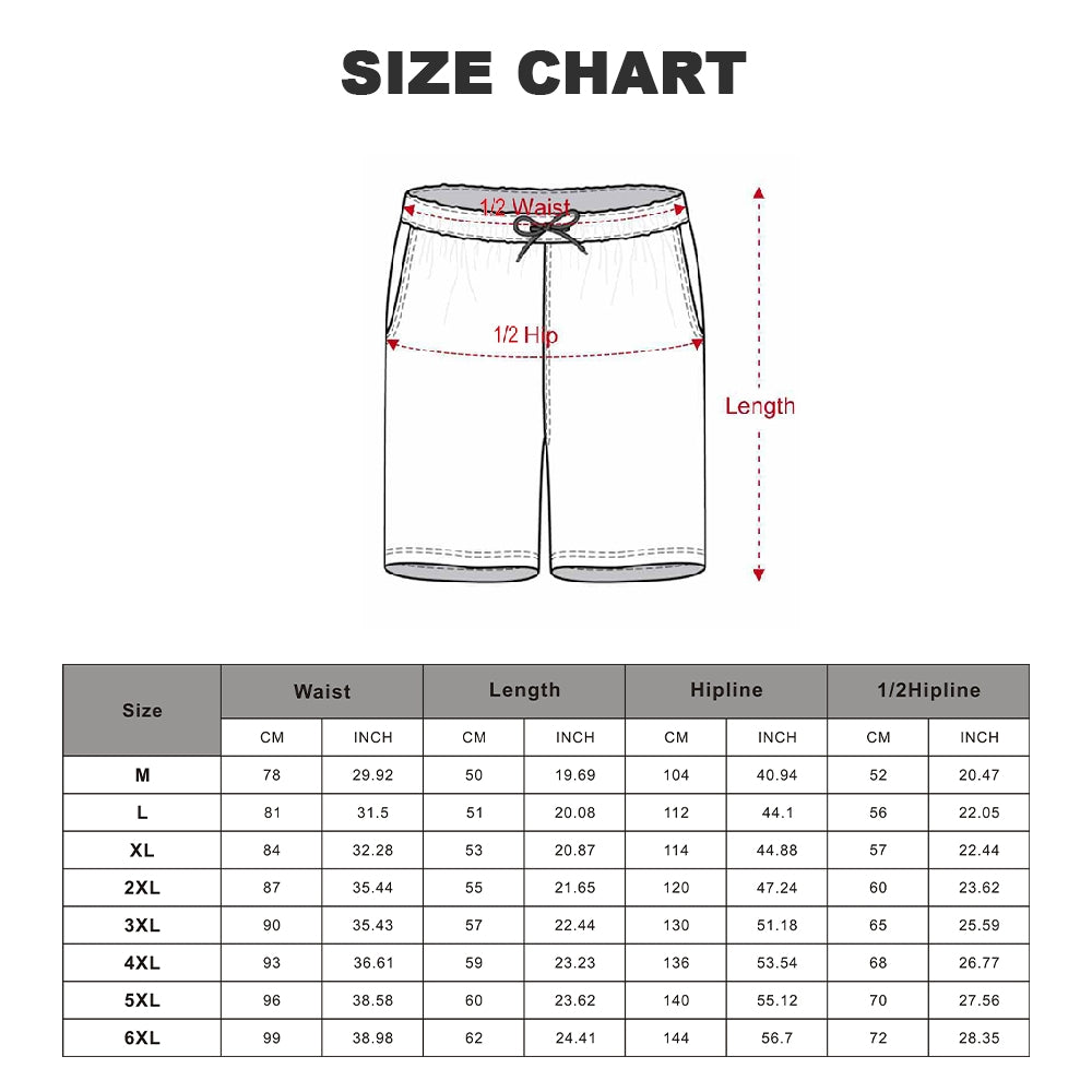 Men's Gold Crest Print T-Shirt & Shorts Set