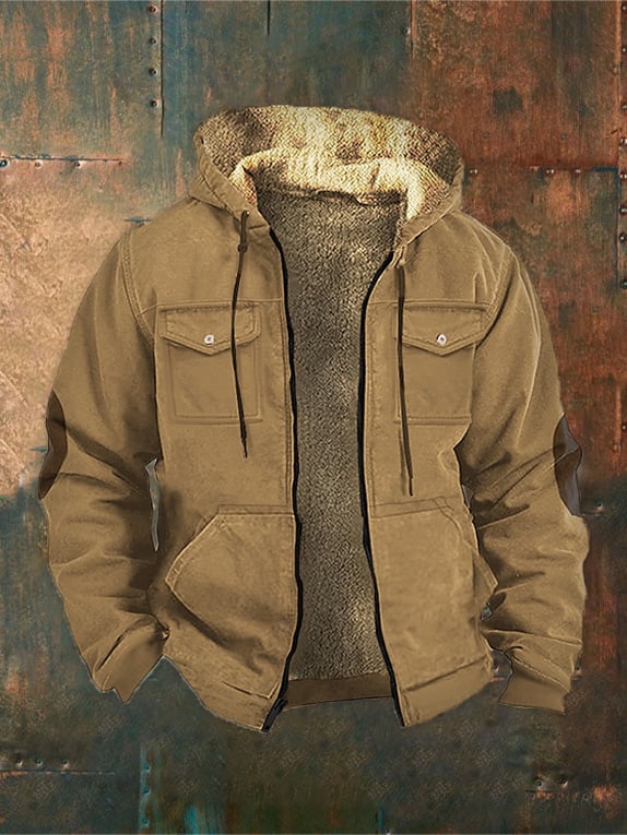 Men'S Vintage  Westward Print Outerwear